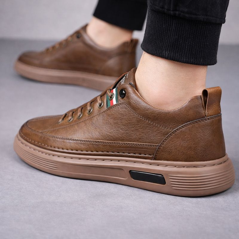 Baskets Décontractées en Cuir Berlin