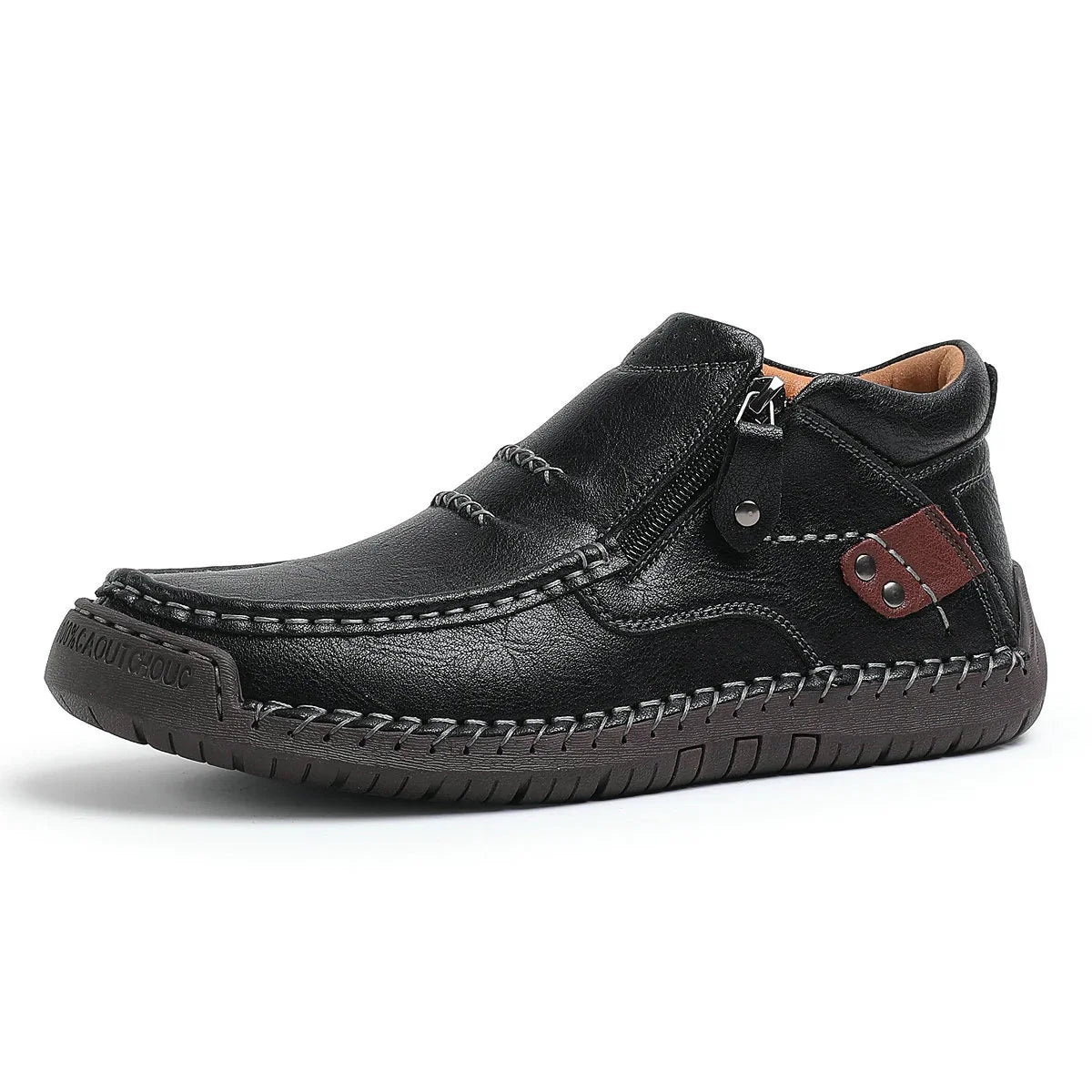 Edward Mocassin Montant en Cuir Confort Absolu