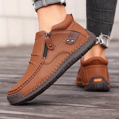 Edward Mocassin Montant en Cuir Confort Absolu