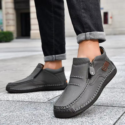 Edward Mocassin Montant en Cuir Confort Absolu